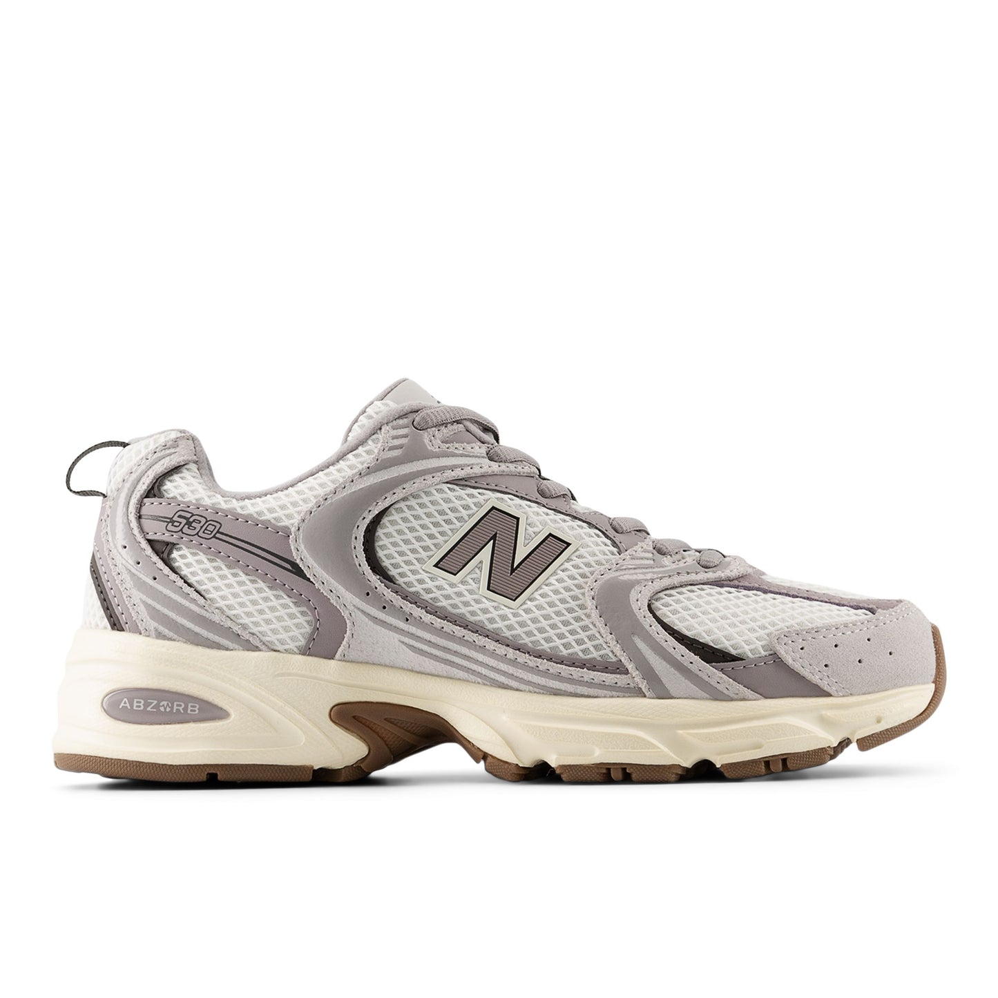 New Balance 530 Grey/Lilac - vista laterale
