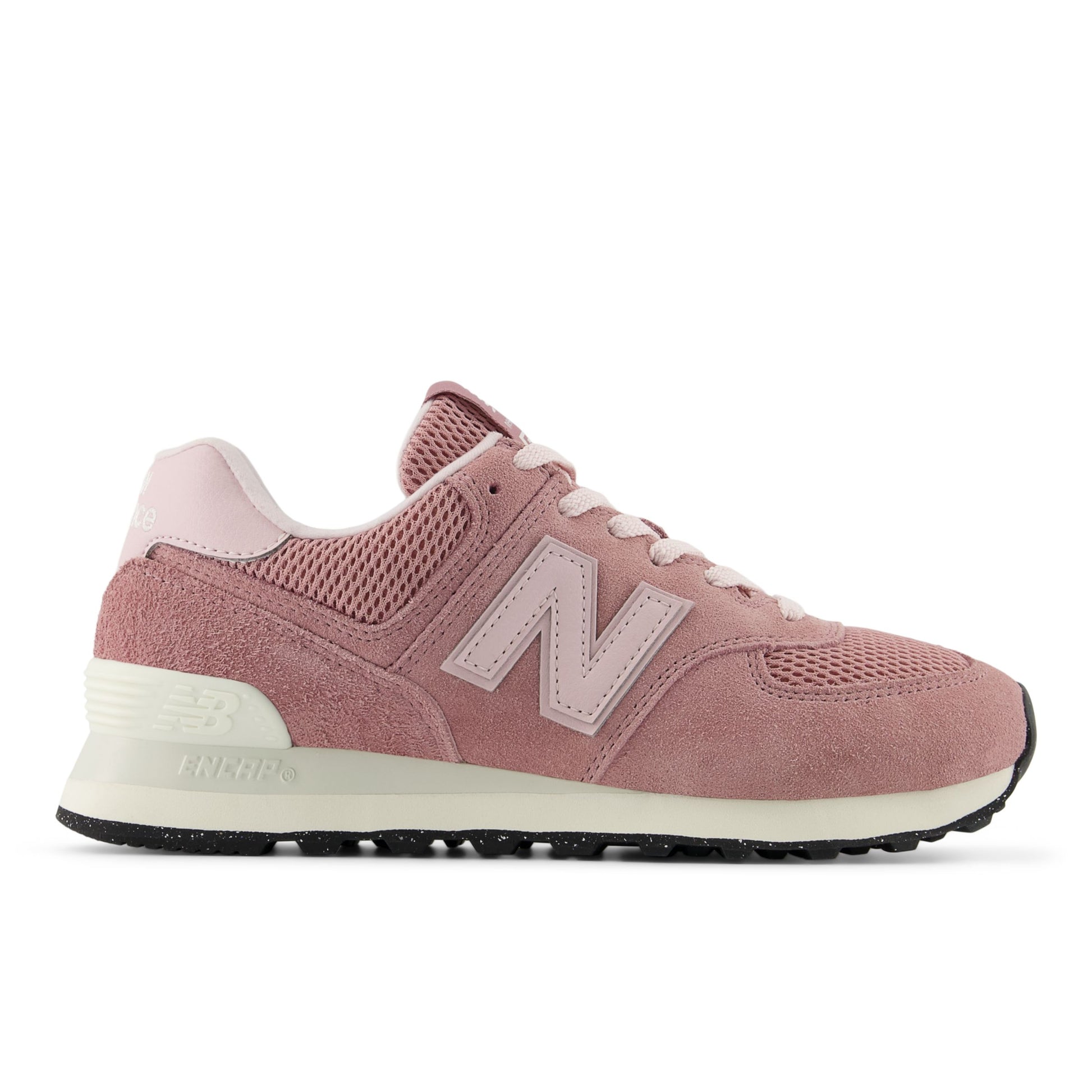 New Balance 574 Alpha Pink - vista laterale