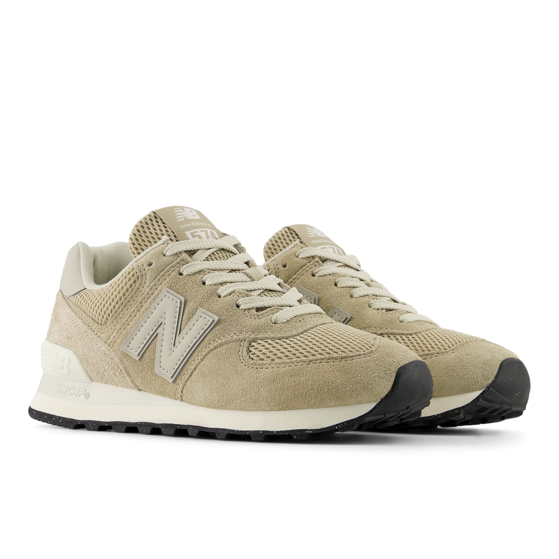 New Balance 574 Beige/NB White - dettaglio